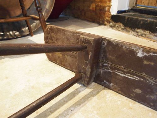 BENCH SETTLE RARE PRIMITIVE PINE YORKSHIRE C1820 - ADDITIONAL PHOTO 5