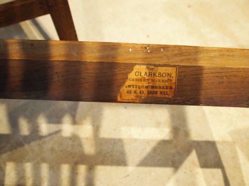 CHAIRS RARE SET OF GEORGE III OAK KITCHEN DINING CLARKSON WOLVERHAMPTON C1800 - ADDITIONAL PHOTO 2