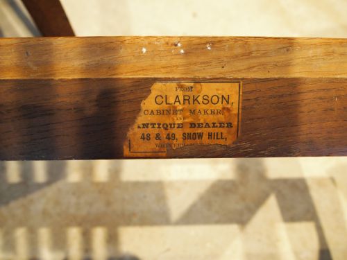 CHAIRS RARE SET OF GEORGE III OAK KITCHEN DINING CLARKSON WOLVERHAMPTON C1800 - ADDITIONAL PHOTO 7