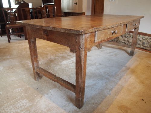 table rare refectory farmhouse welsh elm george iii c1780 - CATEGORY: ANTIQUE TABLES - DATED 18TH CENTURY