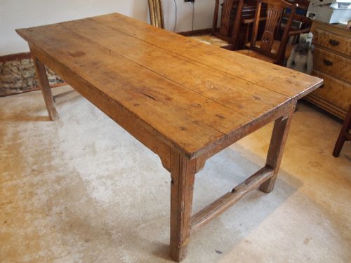 TABLE RARE REFECTORY FARMHOUSE WELSH ELM GEORGE III C1780 - ADDITIONAL PHOTO 9