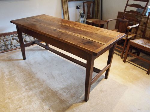 table rare stunning george iii oak refectory farmhouse dining c1800 - CATEGORY: ANTIQUE TABLES - DATED 1800