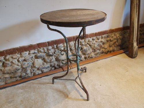 TABLE FRENCH HALL LAMP SIDE CONSOLE C1890 - ADDITIONAL PHOTO 1