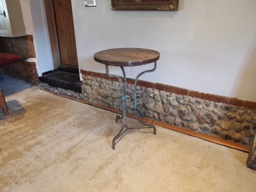 TABLE FRENCH HALL LAMP SIDE CONSOLE C1890 - ADDITIONAL PHOTO 6