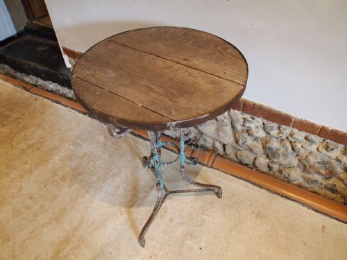 TABLE FRENCH HALL LAMP SIDE CONSOLE C1890 - ADDITIONAL PHOTO 7