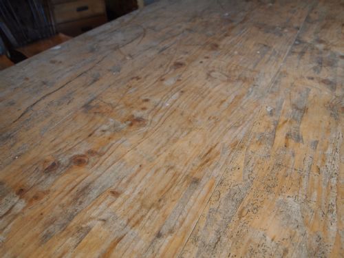 TABLE REFECTORY FARMHOUSE DINING GEORGE IV SCRUB TOP C1820 - ADDITIONAL PHOTO 8