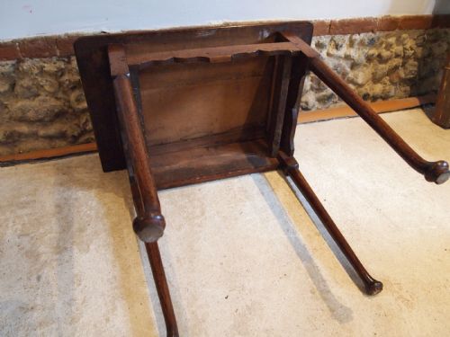 TABLE HALL LAMP SIDE WONDERFUL GEORGE II OAK LOWBOY C1740 - ADDITIONAL PHOTO 2