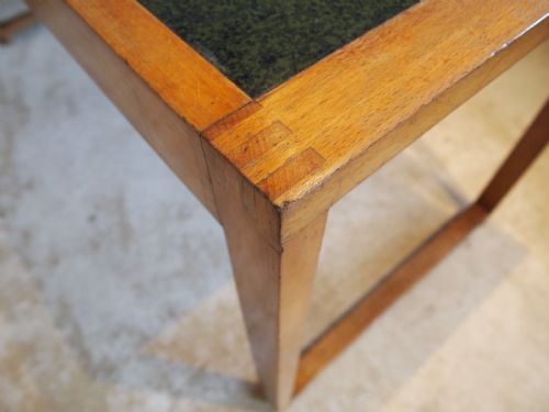 DESK ART DECO MANNER OF HEALS MODERNIST BEECH C1930 - ADDITIONAL PHOTO 7
