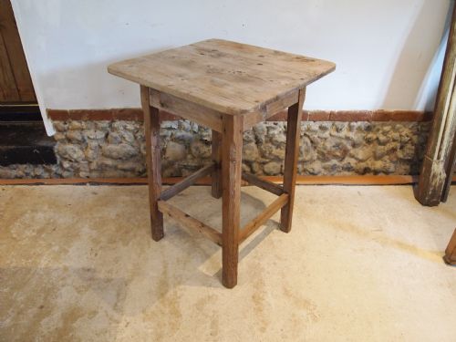 table wonderful rustic victorian lamp hall side c1890 - CATEGORY: ANTIQUE TABLES - DATED VICTORIAN