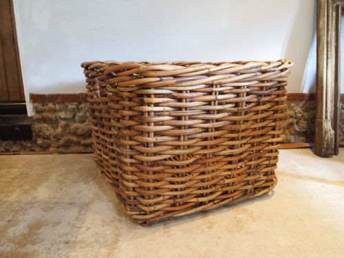 LOG BASKET LARGE COUNTRY HOUSE C1930 - ADDITIONAL PHOTO 5