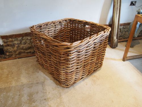 LOG BASKET LARGE COUNTRY HOUSE C1930 - ADDITIONAL PHOTO 8