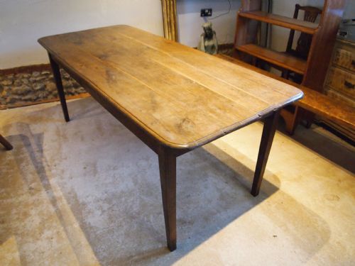 table refectory dining farmhouse english oak c1840 - CATEGORY: ANTIQUE TABLES - DATED VICTORIAN