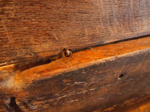 COFFER CHEST RARE 16TH CENTURY OAK FRENCH RENAISSANCE C1550 - ADDITIONAL PHOTO 8