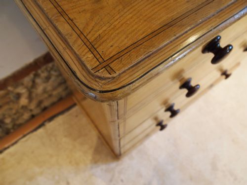CHEST OF DRAWERS STUNNING ORIGINAL PAINT VICTORIAN C1840 - ADDITIONAL PHOTO 6