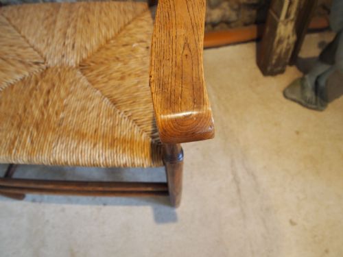 CHAIRS RARE PAIR OF PHILIP CLISSETT ARTS AND CRAFTS LADDERBACK ARMCHAIRS C1890 - ADDITIONAL PHOTO 3