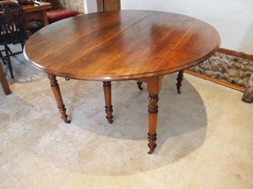 TABLE LARGE FRENCH WALNUT FARMHOUSE DINING KITCHEN C1890 - ADDITIONAL PHOTO 9
