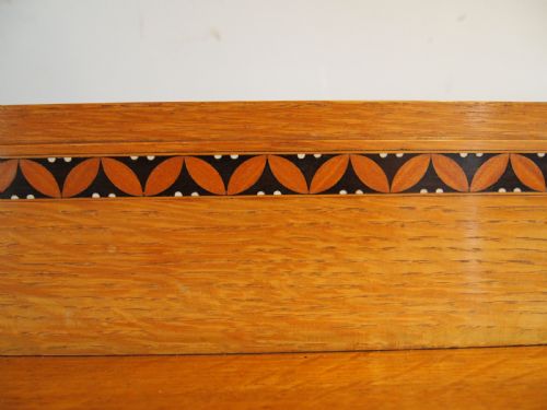 BEDROOM SUITE 3 PIECE BATH CABINET MAKERS OAK ART DECO C1930 - ADDITIONAL PHOTO 4