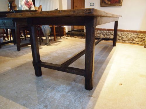TABLE MAGNIFICENT RARE GEORGE III ASH REFECTORY FARMHOUSE DINING C1800 - ADDITIONAL PHOTO 8