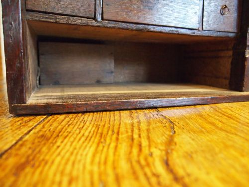 CUPBOARD STUNNING SPICE CABINET CHARLES II OAK C1680 - ADDITIONAL PHOTO 5