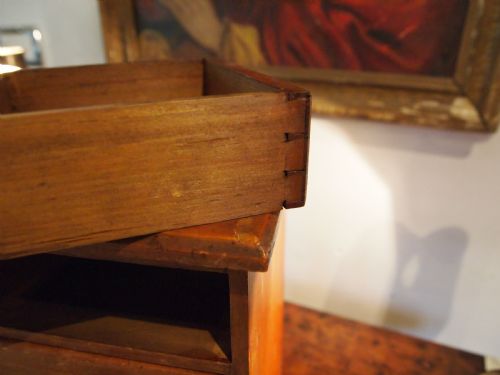 CHEST OF DRAWERS MINIATURE VICTORIAN APPRENTICE CHEST PINE C1880 - ADDITIONAL PHOTO 1