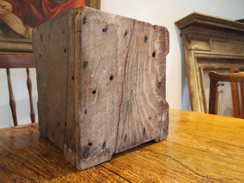 CABINET VERY RARE NAIVE PRIMITIVE ELM CUPBOARD C1700 - ADDITIONAL PHOTO 1