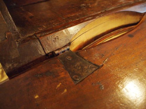 DESK FRENCH STUNNING WALNUT DESK 18TH CENTURY C1740 - ADDITIONAL PHOTO 13