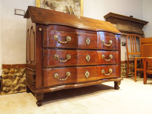 DESK FRENCH STUNNING WALNUT DESK 18TH CENTURY C1740 - ADDITIONAL PHOTO 17