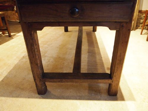 TABLE SUPERB REFECTORY FARMHOUSE FRENCH APPLE WOOD C1800 - ADDITIONAL PHOTO 3
