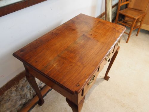 TABLE LOWBOY RARE GEORGE III SOLID WALNUT C1780 - ADDITIONAL PHOTO 6