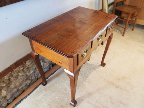TABLE LOWBOY RARE GEORGE III SOLID WALNUT C1780 - ADDITIONAL PHOTO 7