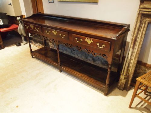 DRESSER SIDEBOARD STUNNING WELSH OAK C1780 - ADDITIONAL PHOTO 14