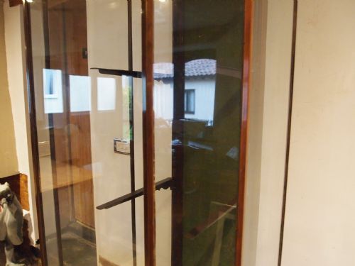 DISPLAY CABINET RARE ART DECO WALNUT C1930 - ADDITIONAL PHOTO 13