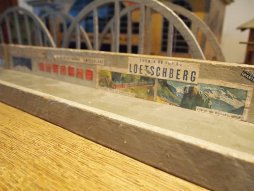 TOY MODELS RAILWAY AIRPORT BUILDINGS SCRATCH BUILT DATED 1944 - ADDITIONAL PHOTO 1