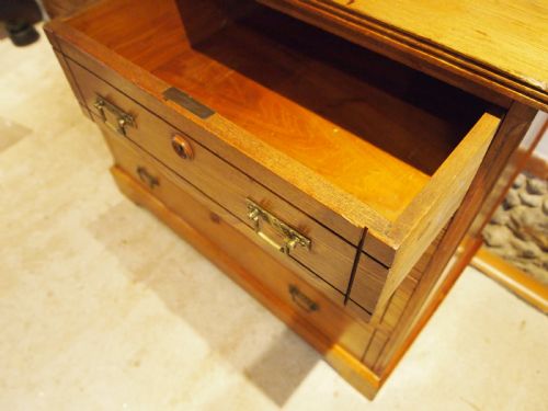 CHEST OF DRAWERS RARE ARTS AND CRAFTS SOLID ENGLISH ASH C1890 - ADDITIONAL PHOTO 9