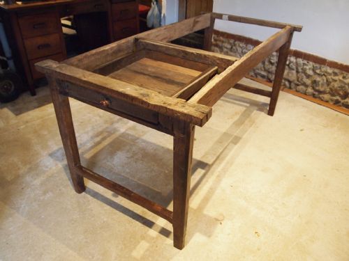 TABLE RARE REFECTORY FARMHOUSE ENGLISH OAK QUEEN ANNE C1700 - ADDITIONAL PHOTO 8
