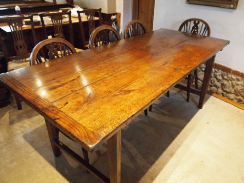 TABLE RARE REFECTORY FARMHOUSE ENGLISH OAK QUEEN ANNE C1700 - ADDITIONAL PHOTO 9