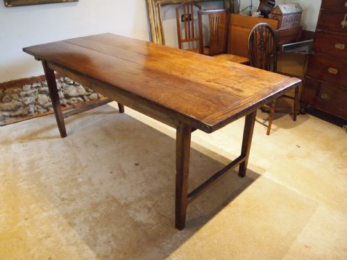 TABLE RARE REFECTORY FARMHOUSE ENGLISH OAK QUEEN ANNE C1700 - ADDITIONAL PHOTO 13