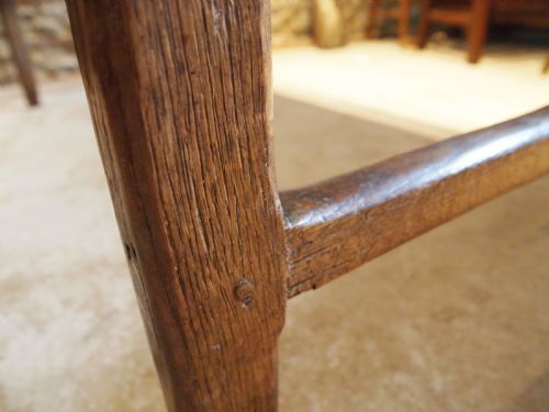 TABLE RARE REFECTORY FARMHOUSE ENGLISH OAK QUEEN ANNE C1700 - ADDITIONAL PHOTO 15