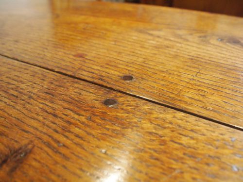 TABLE RARE REFECTORY FARMHOUSE ENGLISH OAK QUEEN ANNE C1700 - ADDITIONAL PHOTO 17