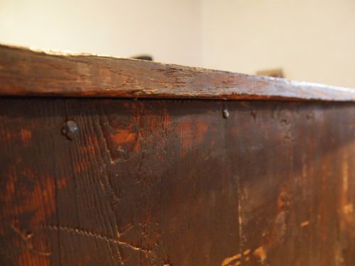 CHEST OF DRAWERS STUNNING ORIGINAL BRASSES GEORGE III OAK C1770 - ADDITIONAL PHOTO 6