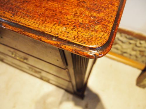 CHEST OF DRAWERS STUNNING ORIGINAL BRASSES GEORGE III OAK C1770 - ADDITIONAL PHOTO 9