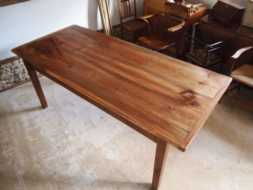 TABLE REFECTORY FARMHOUSE DINING ELM C1900 - ADDITIONAL PHOTO 2