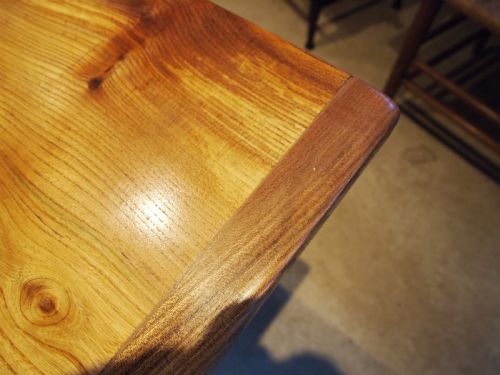 TABLE REFECTORY FARMHOUSE DINING ELM C1900 - ADDITIONAL PHOTO 3