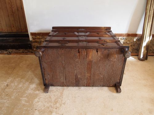 CHEST OF DRAWERS RARE SMALL CHARLES II OAK PROVENANCE C1680 - ADDITIONAL PHOTO 11