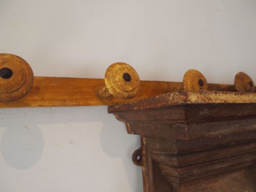 RARE VICTORIAN PERIOD FRENCH COAT HAT RACK C1860 - ADDITIONAL PHOTO 7