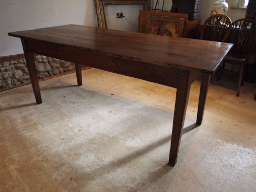 TABLE REFECTORY FARMHOUSE OAK DINING GEORGE III PERIOD FRENCH C1800 - ADDITIONAL PHOTO 7