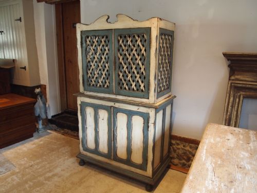 CUPBOARD PANTRY SIDEBOARD RARE AUSTRIAN OAK C1800 - ADDITIONAL PHOTO 15