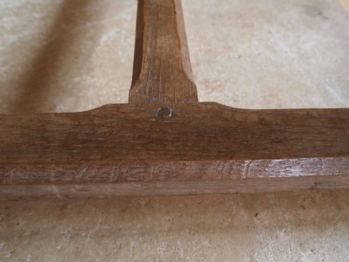 TABLE REFECTORY FARMHOUSE DINING OAK VICTORIAN C1880 - ADDITIONAL PHOTO 6