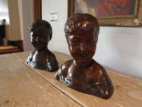 THE LAUGHING BOY BRONZE AND ELM RARE DESIDERIO DA SETTIGNANO 14301464 - ADDITIONAL PHOTO 6