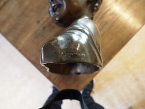 THE LAUGHING BOY BRONZE AND ELM RARE DESIDERIO DA SETTIGNANO 14301464 - ADDITIONAL PHOTO 9